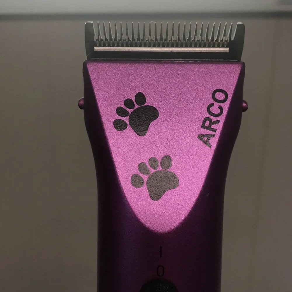 NEW Wahl Arco Pet Hair Clipper Cordless w/ 2 Batteries - Purple